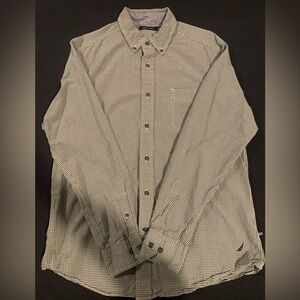 Green Nautica long sleeve button down shirt